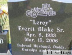 Evertt "leroy" Blake, Sr