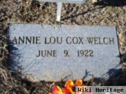 Annie Lou Cox Welch