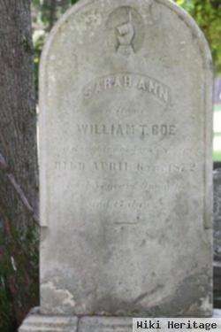 Sarah Ann Swarts Coe