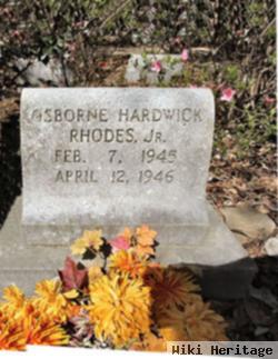 Osborne Hardwick Rhodes, Jr