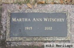 Martha Ann Maynor Witschey