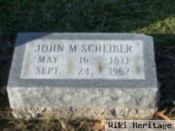 John M. Scheiber