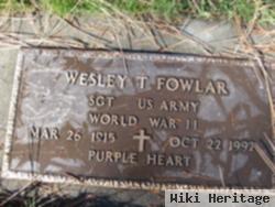 Wesley T. Fowlar