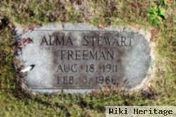 Alma Stewart Freeman