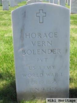 Pvt Horace Vern Bolender