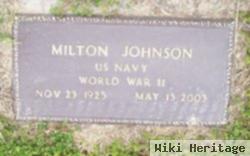 Milton Collier Johnson, Sr