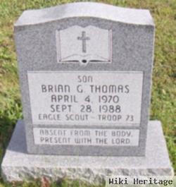 Brian G Thomas