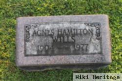 Agnes Hamilton Wills