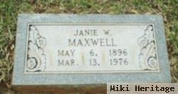 Janie Walker Maxwell