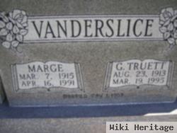 Marguerite Velma "marge" Weatherwax Vanderslice