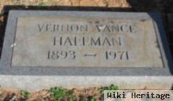 Vernon Vance Hallman