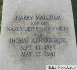 Harry Malcolm Bone