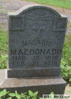 Macario Maldonado