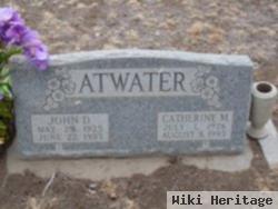 Catherine M Berry Atwater