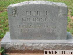 Effie L Smith Morrison