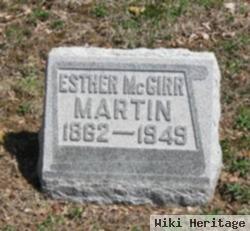 Esther Mcgirr Martin