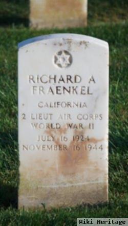 Richard A Fraenkel