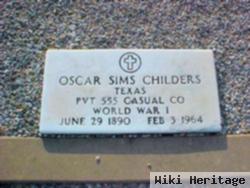 Pvt Oscar Sims Childers