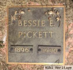 Bessie E Pickett