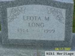 Leota M. Long