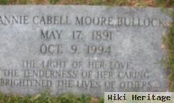 Annie Cabell "nannie" Moore Bullock