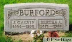 Bertha A Runyan Burford