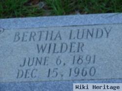 Bertha Lundy Wilder