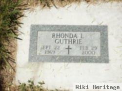 Rhonda L Guthrie