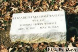 Elizabeth Marion Taylor Winfree
