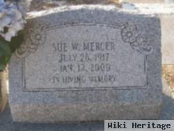 Mary "sue" Wisenbaker Mercer