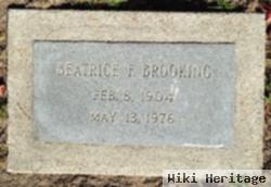 Beatrice F Brooking