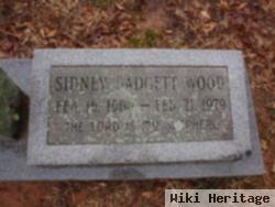 Sidney Badgett Wood