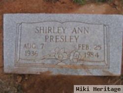 Shirley Ann Presley