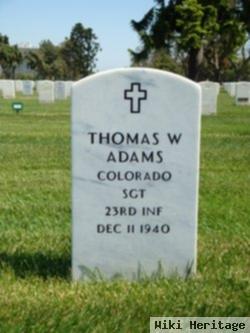 Thomas Welton Adams