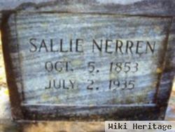 Sarah Sallie Mckinney Nerren