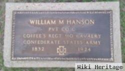 William M. Hanson