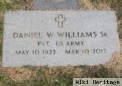 Pvt Daniel W. Williams, Sr