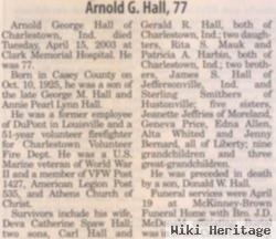 Arnold George Hall