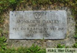 Pvt Monroe H Oakley