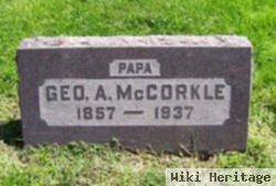 George A Mccorkle