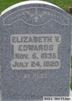 Elizabeth V Edwards