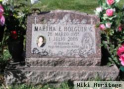 Martha E Holguin