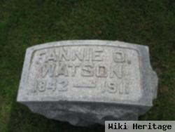 Fannie O Watson