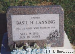 Basil Harold Lanning