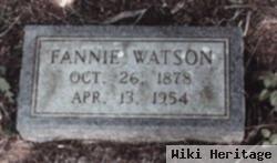 Fannie Watson