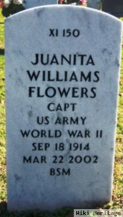 Cpt Juanita Williams Flowers