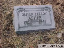 Oliver Leeroy Asher