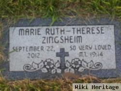 Marie Ruth-Therese Zingsheim