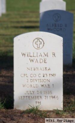 William R Wade