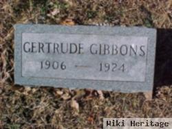 Gertrude Gibbons